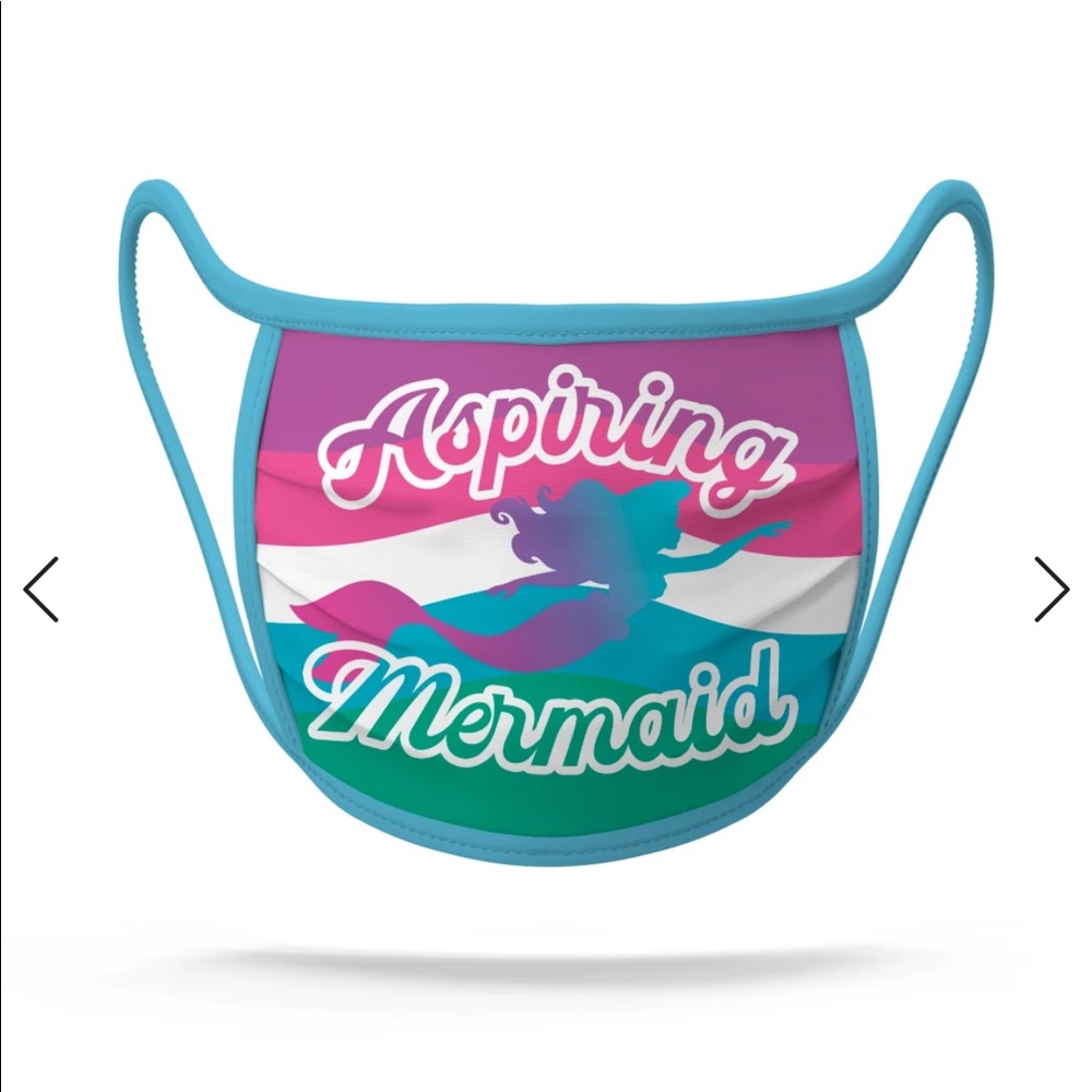 Disney Ariel Mermaid Face Mask